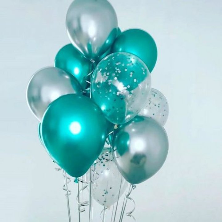 Фонтан шаров "Изумрудный" в Краснодаре