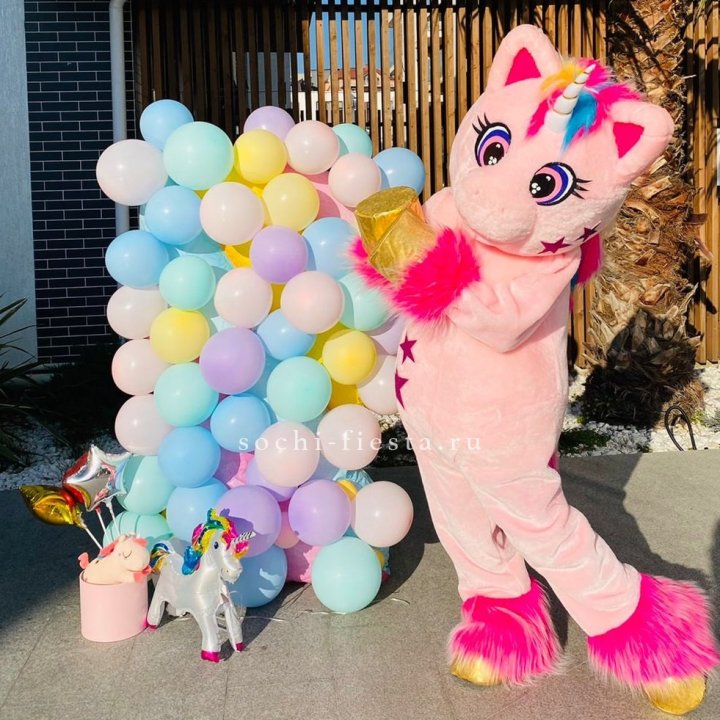 Аниматор Единорог в Краснодаре