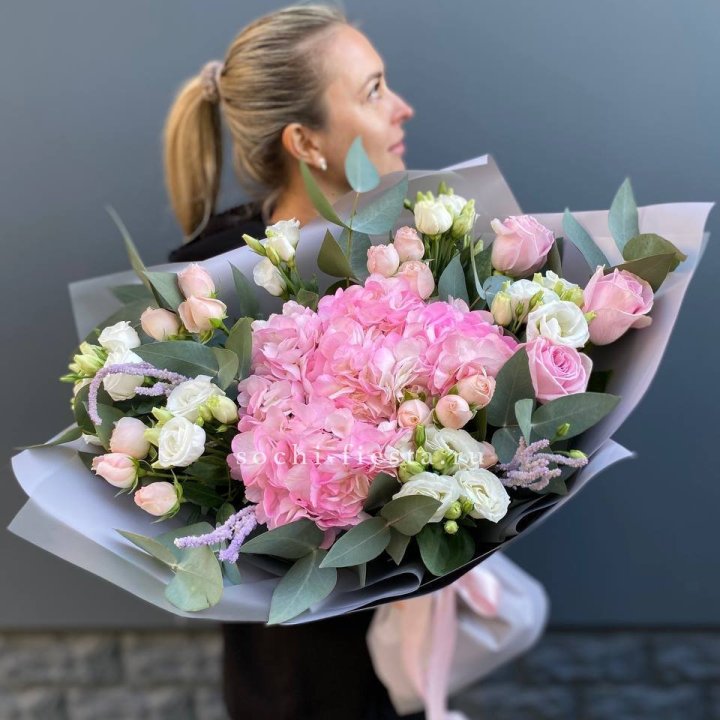 Дизайнерский букет "Кристал" в Краснодаре