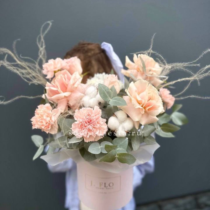 Цветочный бокс "Лесия" в Краснодаре