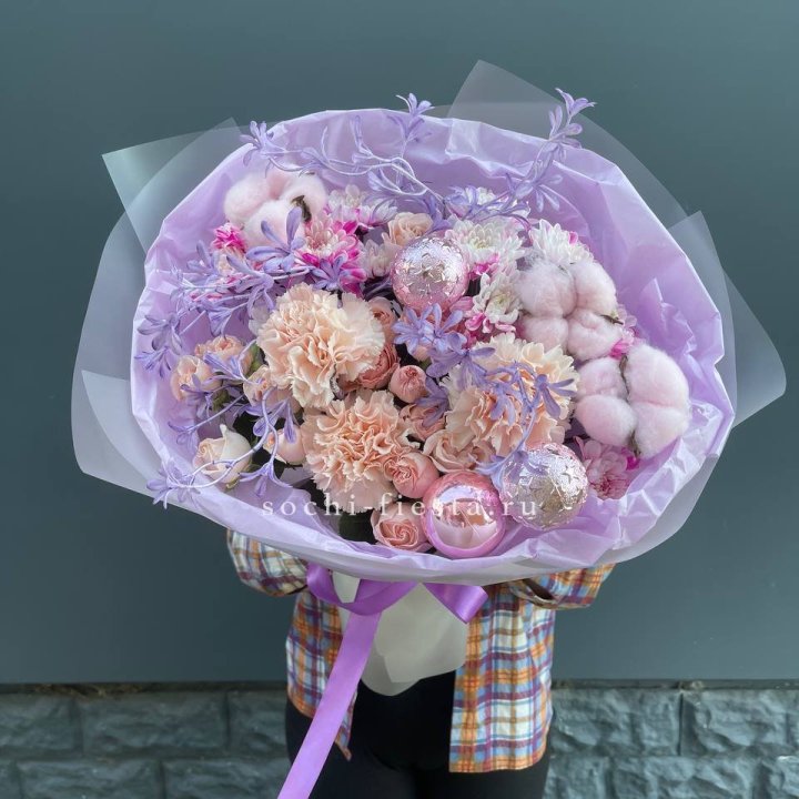 Букет "Лавандовая сказка" в Краснодаре
