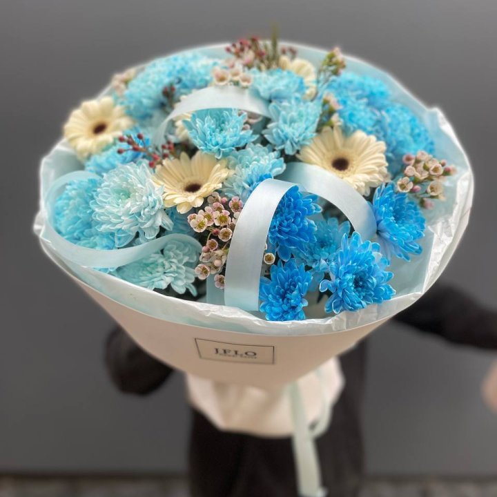 Букет "Голубые дали" в Краснодаре