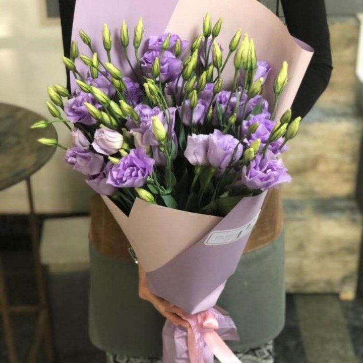 Букет эустом "Лило" в Краснодаре