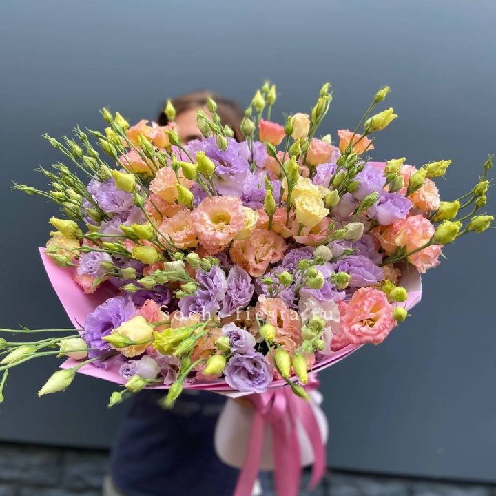 Букет эустом №2  в Краснодаре