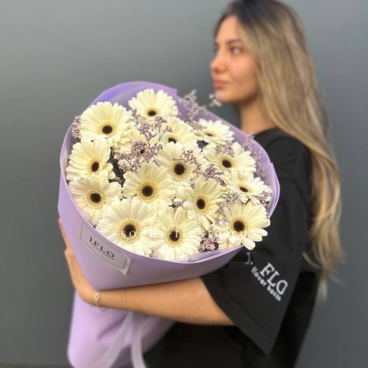 Букет голландских гербер "Лавандер" в Краснодаре
