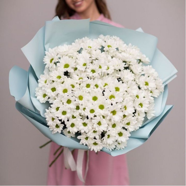  Букет хризантем "Бон-бон" в Краснодаре