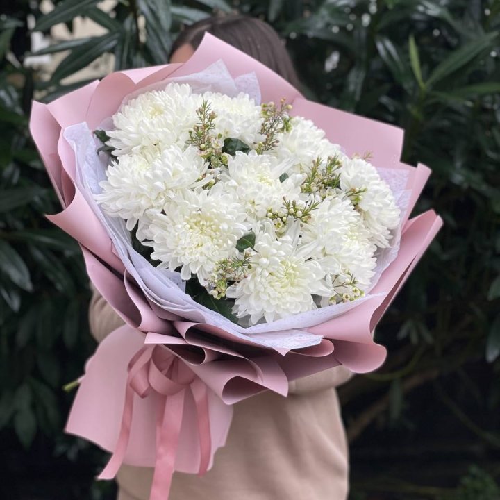 Букет хризантем №1 в Краснодаре