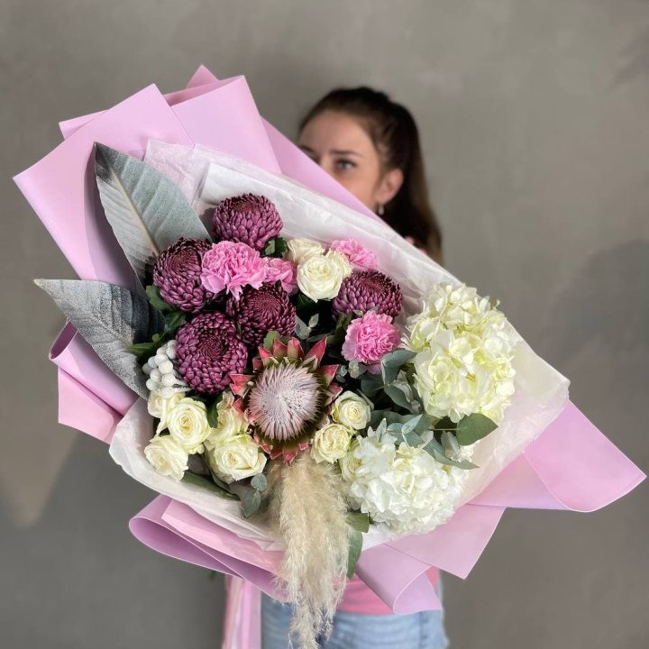 Дизайнерский букет №17 в Краснодаре
