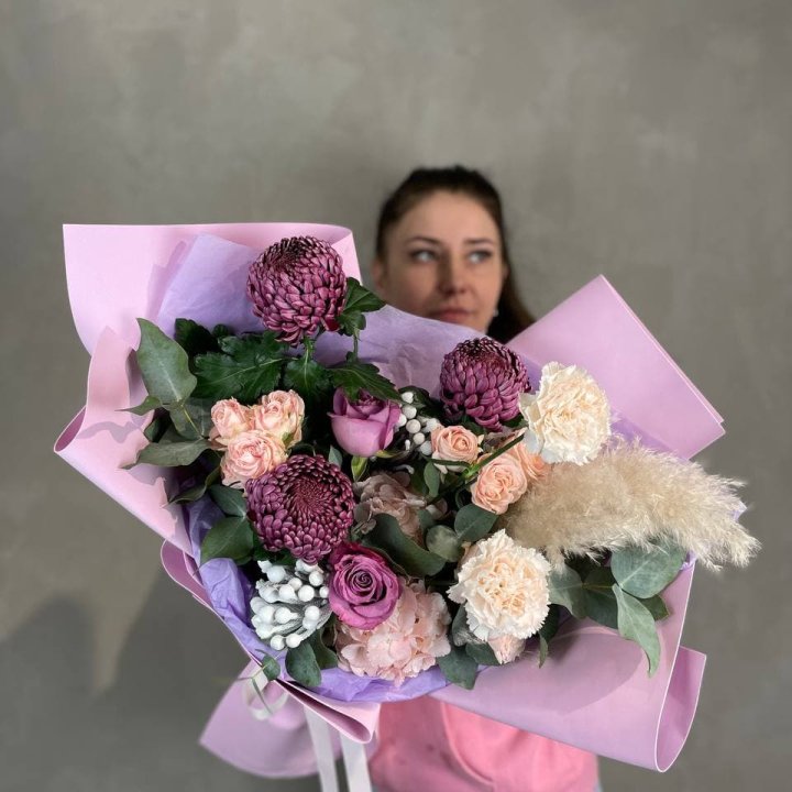 Дизайнерский букет №18 в Краснодаре