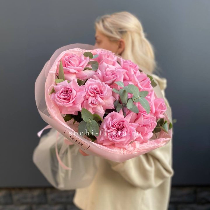 Букет роз "Минифу-2" в Краснодаре
