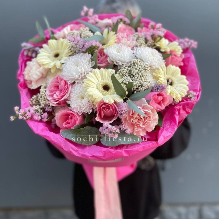 Букет "Нежное послание" в Краснодаре