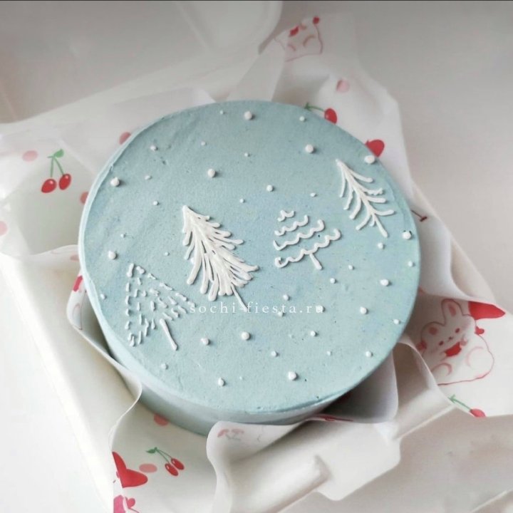 Бенто-торт "Елки" в Краснодаре