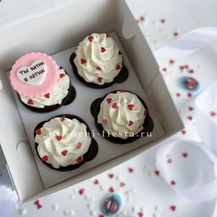 Набор капкейков "Для тебя" в Краснодаре