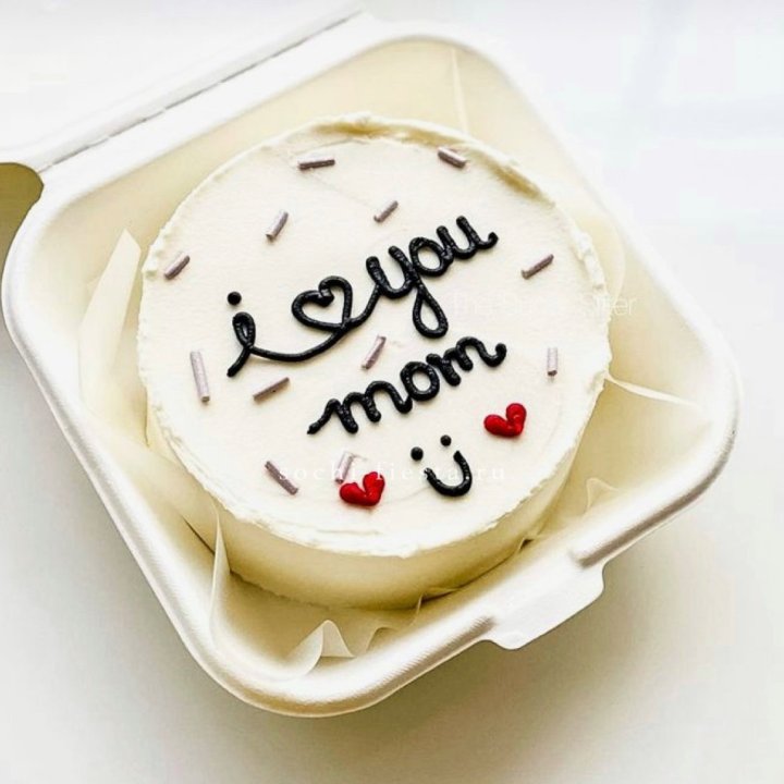 Бенто-торт "Мамочка, я люблю тебя!" в Краснодаре