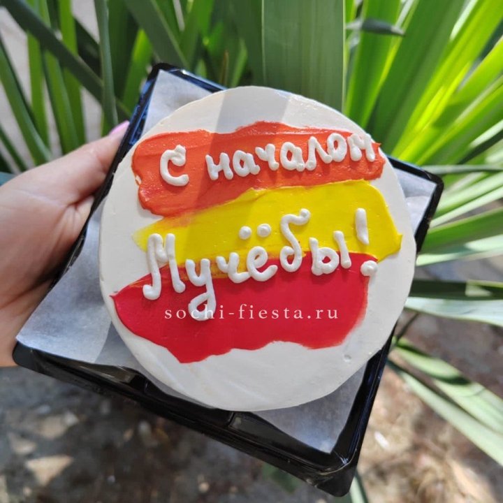 Бенто-торт "С началом учёбы"" в Краснодаре