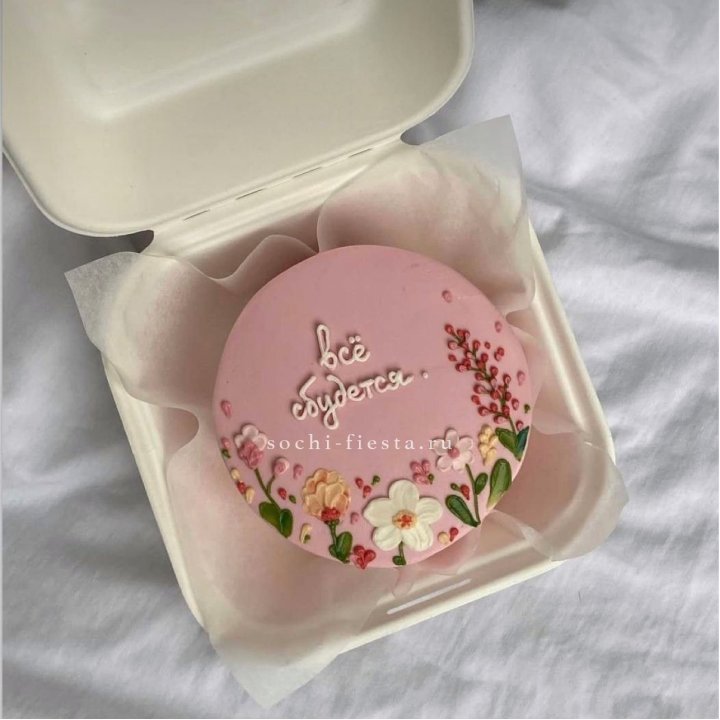 Бенто-торт "Все сбудется"  в Краснодаре