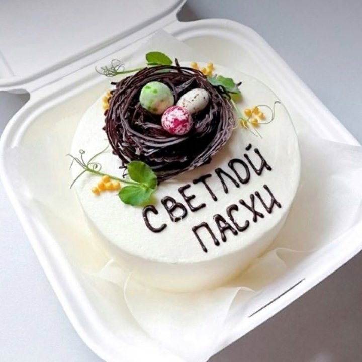 Бенто-торт "Светлой Пасхи" 1 в Краснодаре