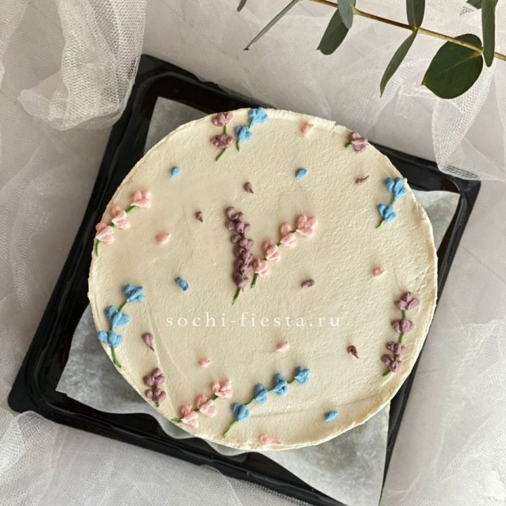 Бенто-торт "Лаванда" в Краснодаре