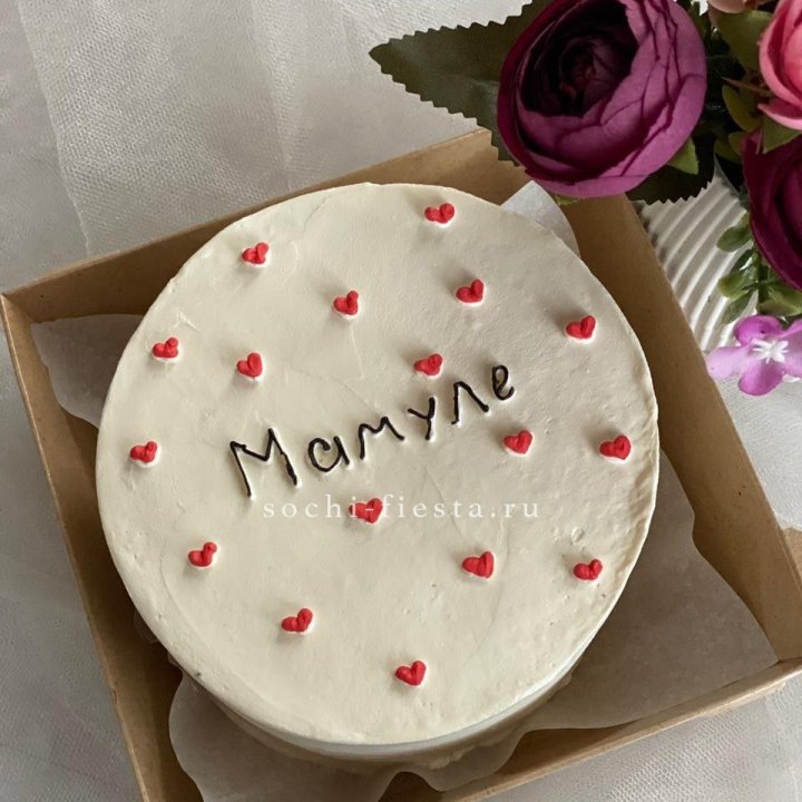 Бенто-торт "Мамуле" в Краснодаре