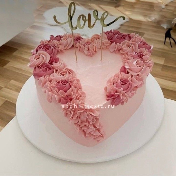 Торт "Сердце" 10 в Краснодаре