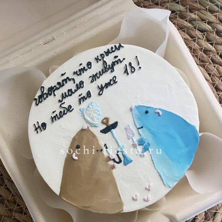 Бенто-торт "Крысы"  в Краснодаре