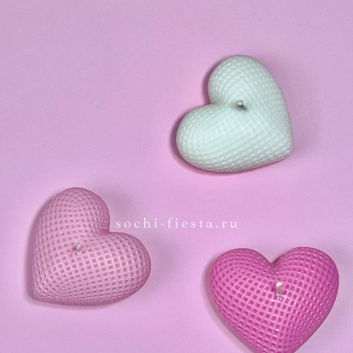 Набор свеч сердец в Краснодаре