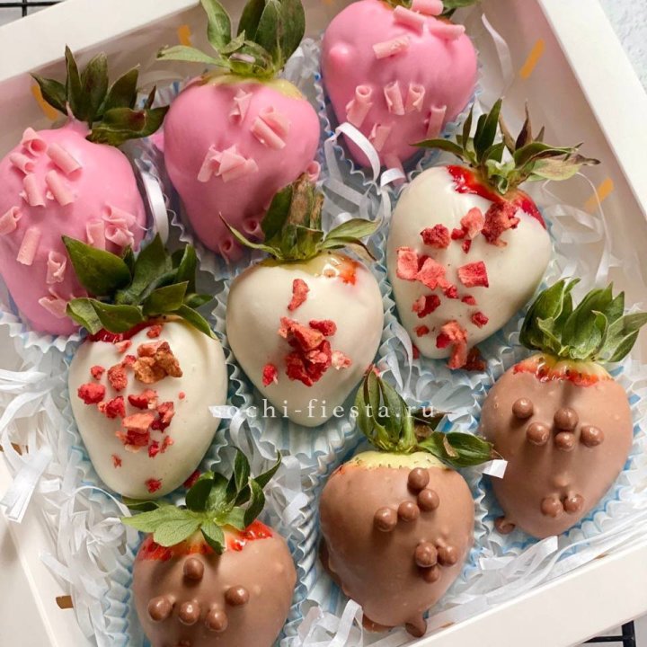 Клубника в шоколаде 9 ягод в Краснодаре