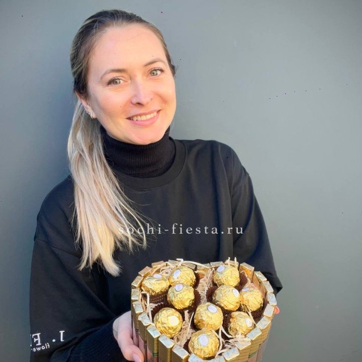 Шоколадный набор Сердце в Краснодаре