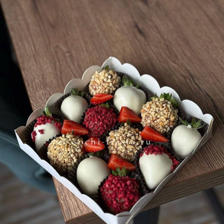 Клубника в шоколаде 12 ягод №2 в Краснодаре