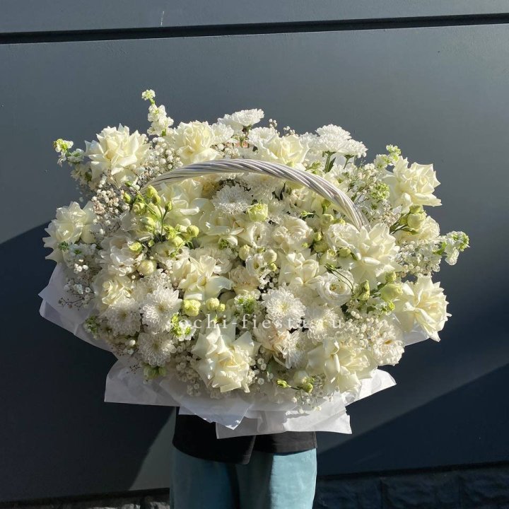 Корзина "Белоснежка" в Краснодаре