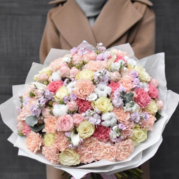 Макси-букет "Ванила" в Краснодаре