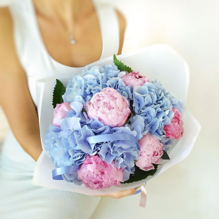 Гортензия и Пионы в Краснодаре