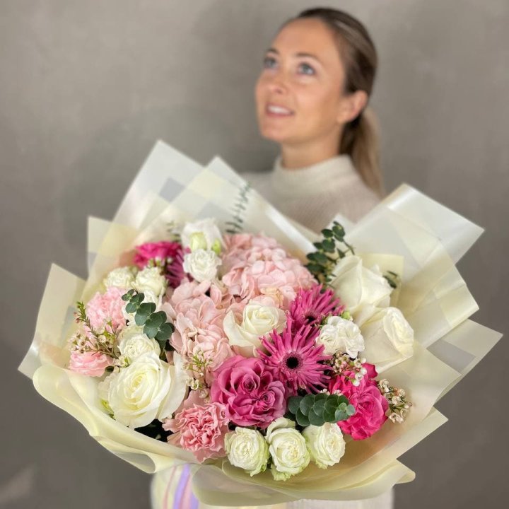 Дизайнерский букет "Мелоди" в Краснодаре