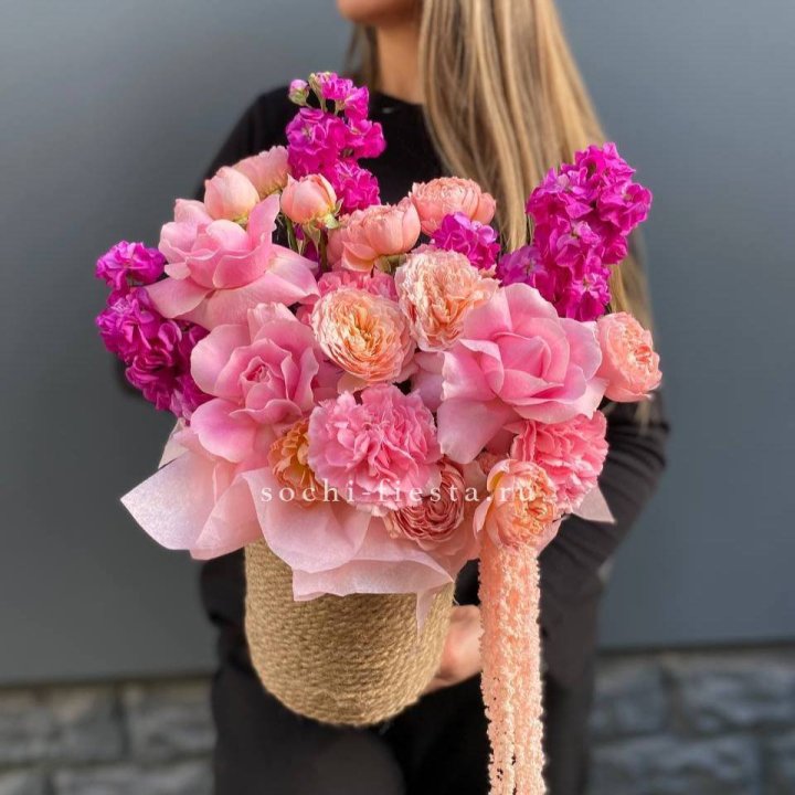 Джутовое кашпо "Климсон" в Краснодаре