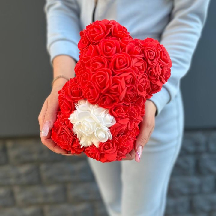 Медведь с белым сердцем в Краснодаре