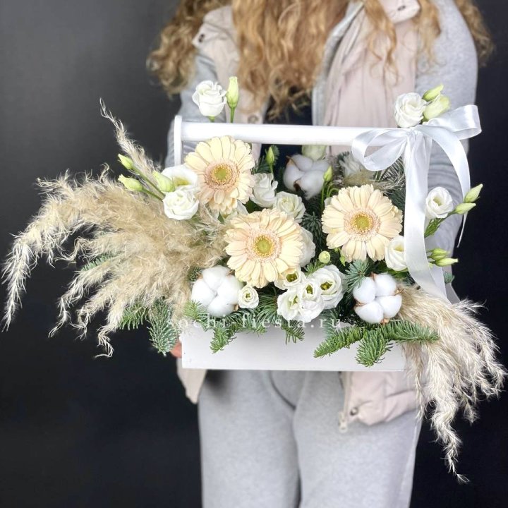 Композиция "мери крисмас бокс 2" в Краснодаре