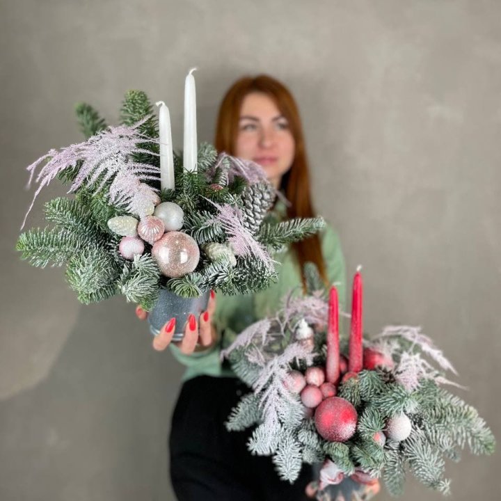 Новогодняя композиция "Кандилай" в Краснодаре