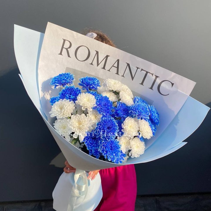 Букет кустовых хризантем  в Краснодаре