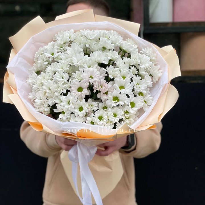  Букет хризантем в Краснодаре