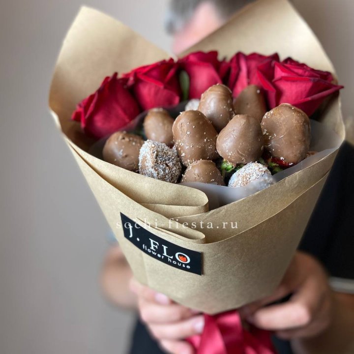 "Тандем с шоколадной клубникой" в Краснодаре