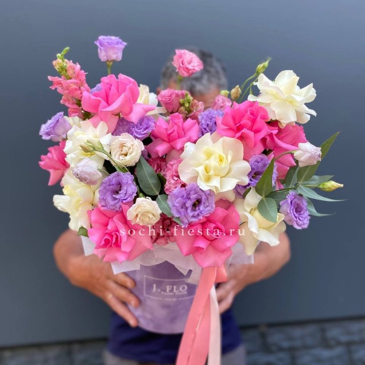 Цветочный бокс "Сиона" в Краснодаре