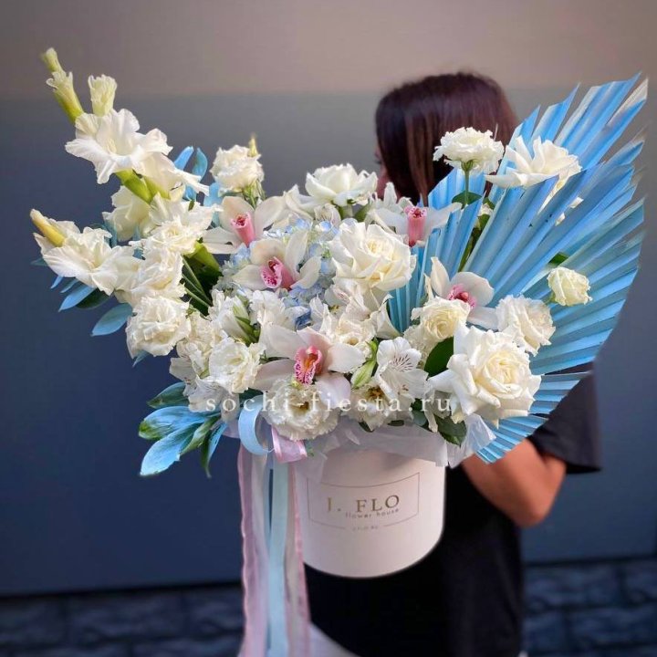 Цветочный бокс №3 в Краснодаре