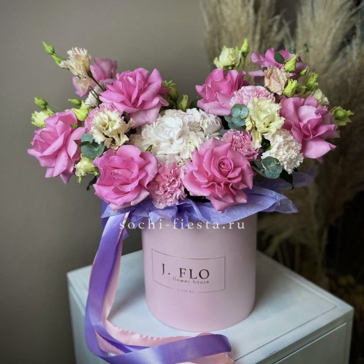 Цветочная коробка "Мишель" в Краснодаре