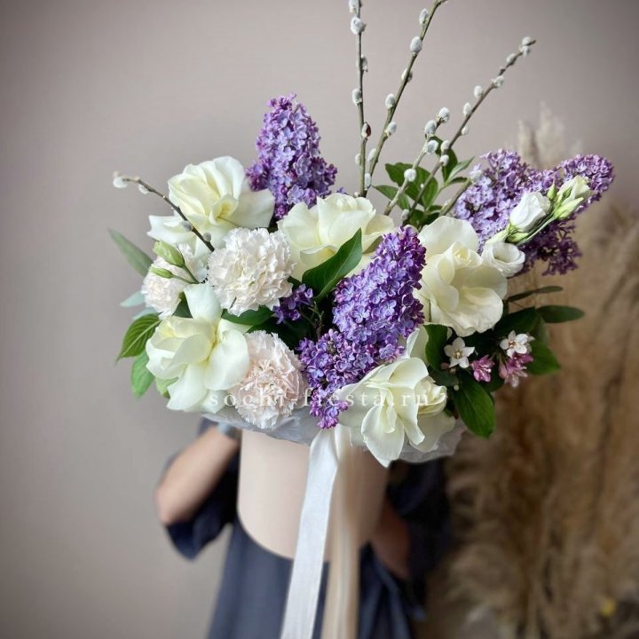 Цветочный бокс "Воскресенье" в Краснодаре