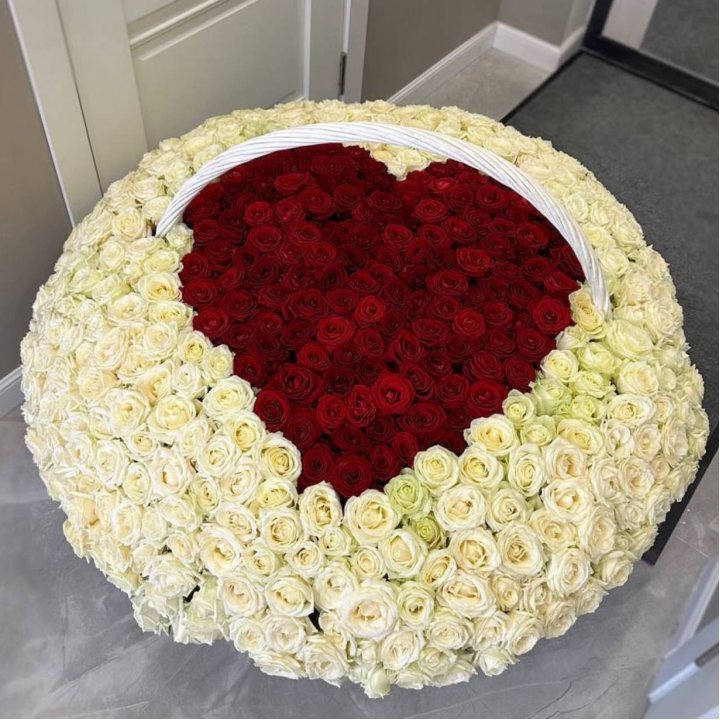 501 роза сердце в Краснодаре