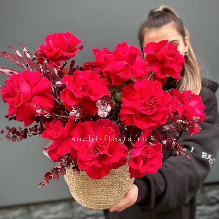 Джутовое кашпо "Трамонто" в Краснодаре