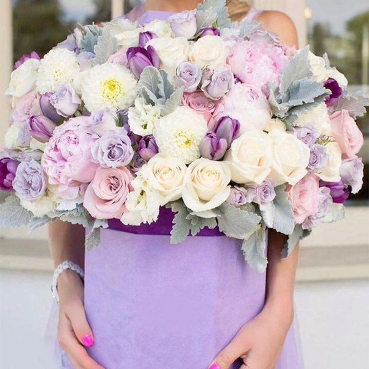 Цветочный бокс №1 в Краснодаре