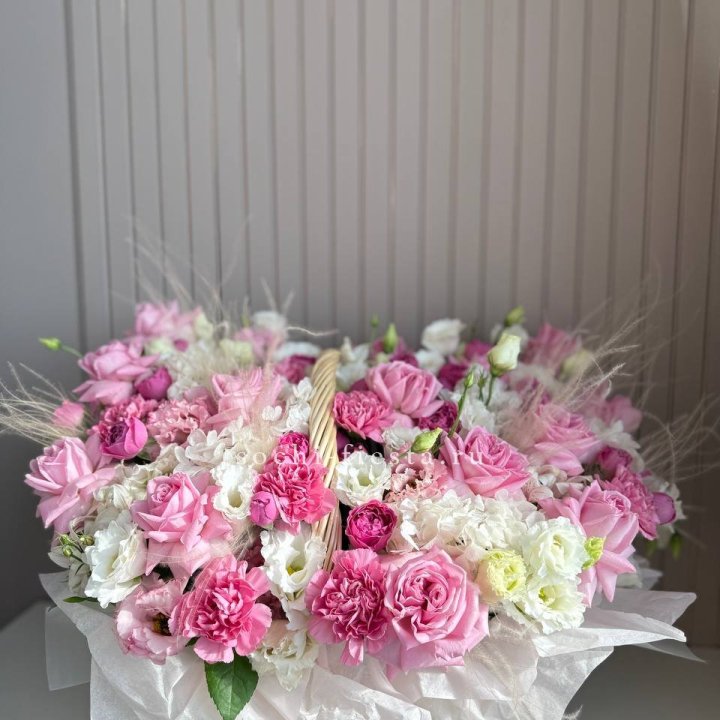 Цветочная корзина "Саммер" в Краснодаре