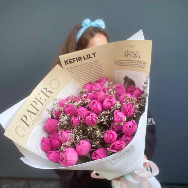 Пионовидные розы баблс №3 в Краснодаре