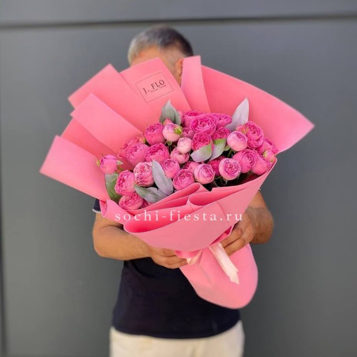Пионовидные розы баблс №2 в Краснодаре